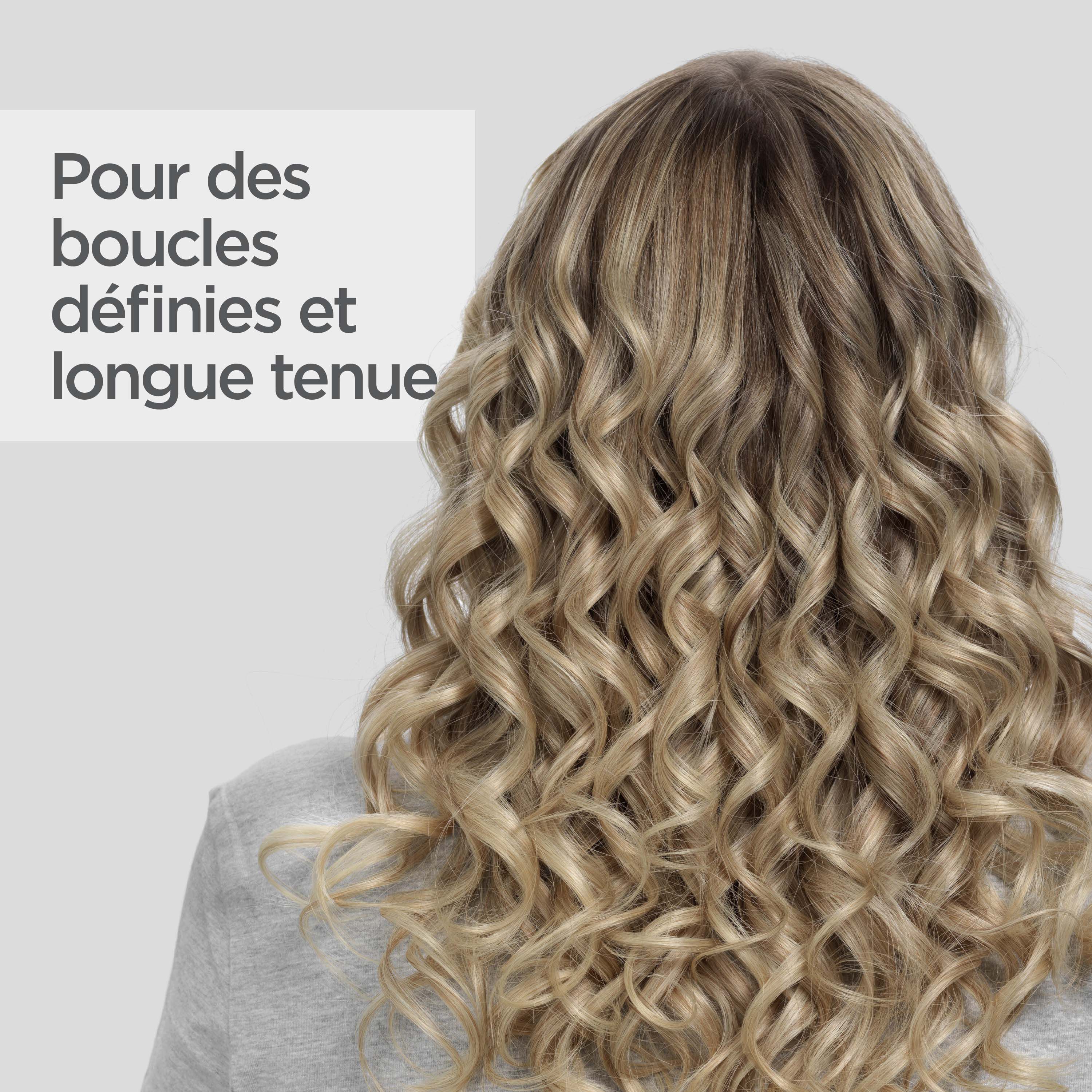 Pour des boucles d&eacute;finies et longue tenue.